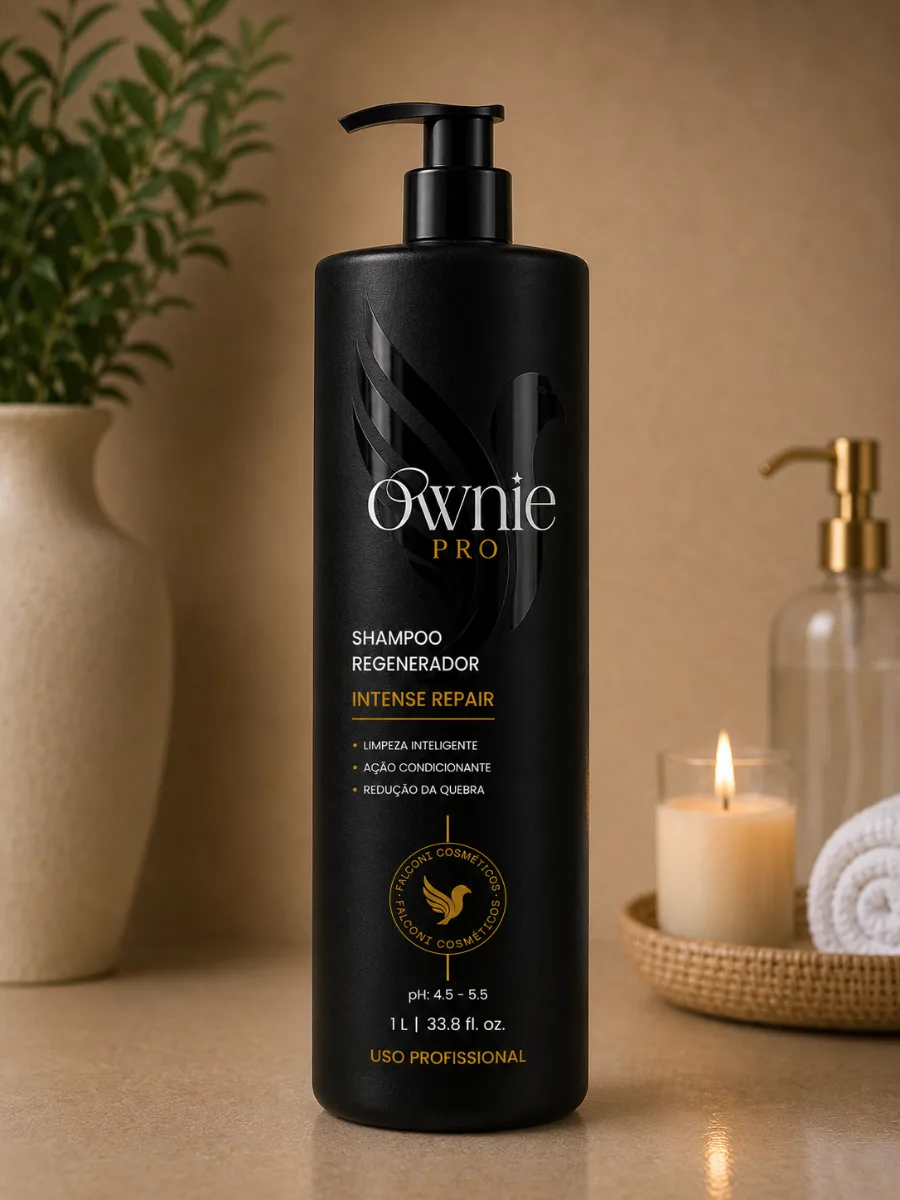 Ownie Pro Shampoo Regenerador Intense Repair, 1 L